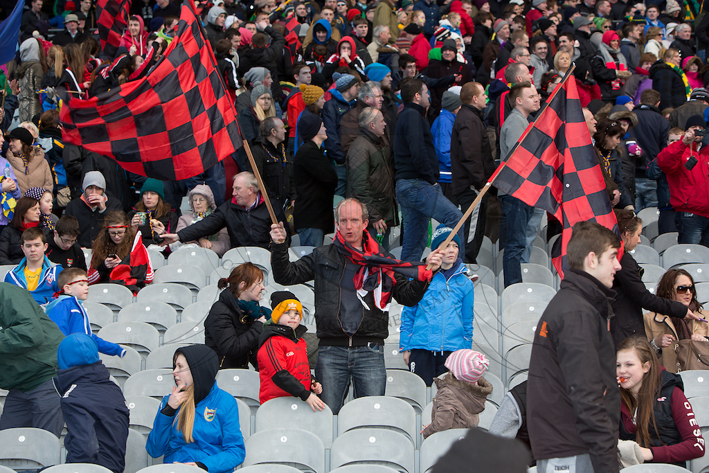 Truagh Supporters in Croke Park on All-Ireland Final Day.