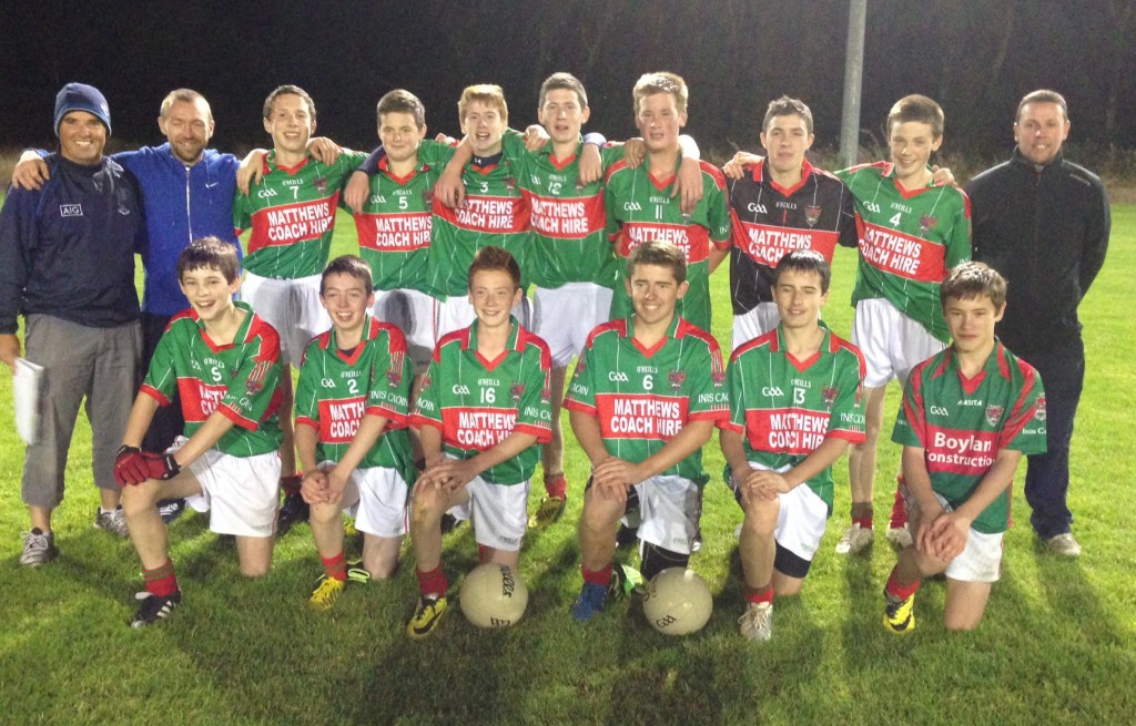 Inniskeen win U15 Floodlight Blitz