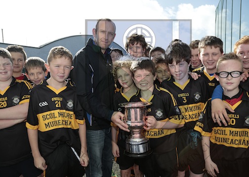 Cumann na mBunscol Mhuineacháin Football League Finals Day 2014